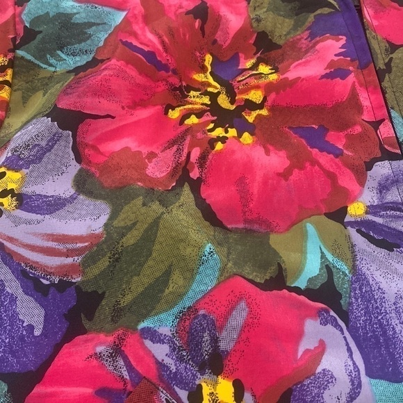 EUC Vintage Alia Floral Tropical Coat - Picture 4 of 15